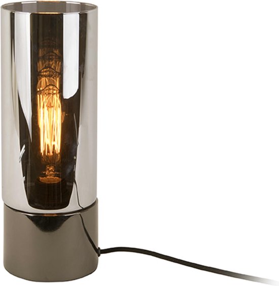 Leitmotiv - Lax - Tafellamp - Glas - 12x32cm - Grijs