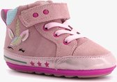 Groot leren meisjes babyschoenen met unicorn - Roze - Maat 20