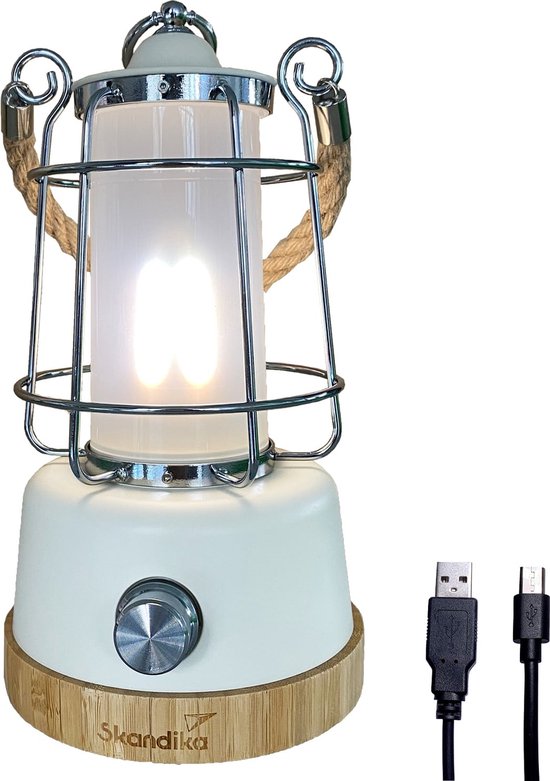 Skandika Kiruna LED-Lamp – Buiten Lantaarn – Lamp – Tent lamp -  Buitenverlichting –... | bol.com