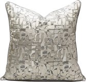 Lusada - sierkussens - Art Silver 45x45CM