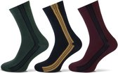 Sokken Teckel | limited edition | gestreepte sokken | 3-pack