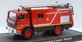 1985 Fourgon d’appui Renault (11cm) – 1:64 del Prado {Modelauto - Schaalmodel - Miniatuurauto - Brandweer - Brandweerauto}