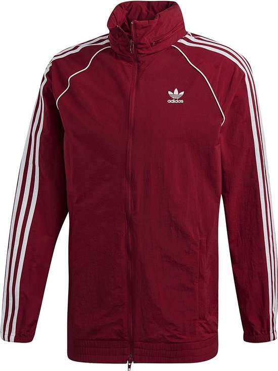 Adidas Originals Winterized Coach Windbreaker jas Mannen rood