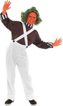 Everygoods Chocolade Fabriek Kostuum Kinderen - Maat : Medium (7-9 Jaar) - Carnavalskleding