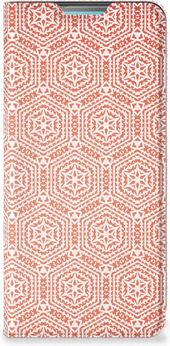 Samsung Galaxy A53 Hoesje met Magneet Pattern Orange