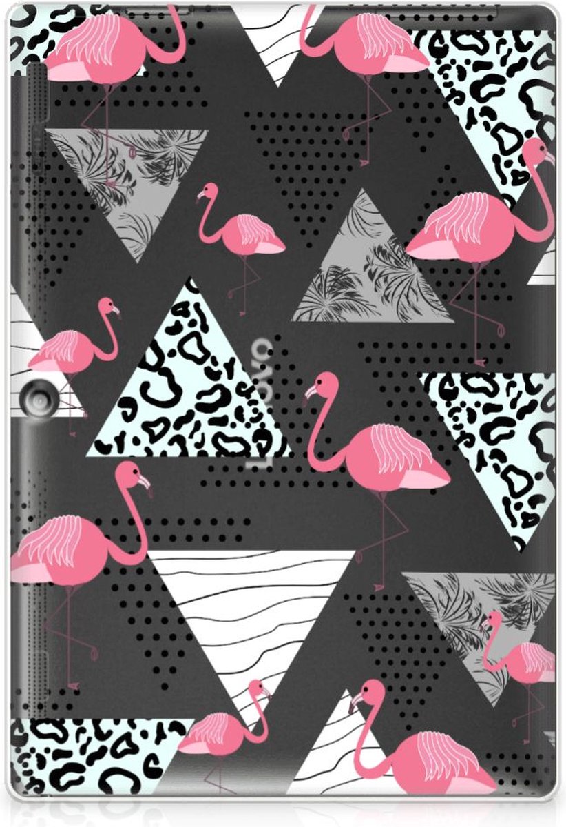 Lenovo Tab 10 | Tab 2 A10-30 Back Case Flamingo Triangle