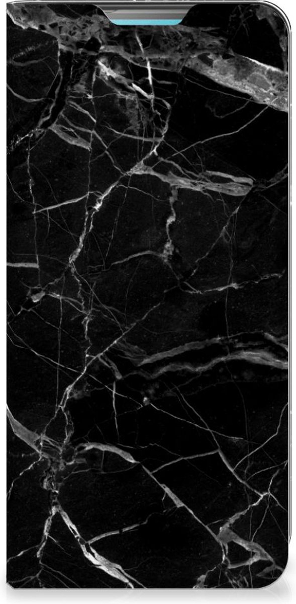 Samsung Galaxy A53 Standcase Marmer Zwart - Origineel Cadeau Vader