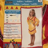 Indiaan verkleedkleding voor kinderen, carnavalskleding meisjes, maat 92