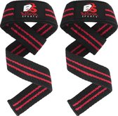 Weight Lifting Straps Pair ,Best for Bodybuilding,Powerlifting, Gym Workout, Strength Training, Cross fits & Fitness, Padded Wrist Support . Gewichthefbanden paar, Geweldig voor Powerlifting, Bodybuilding, Gym Workout, Xfit, Krachttraining