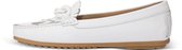 Babouche Leren Dames Loafers / Moccasins / Instapper / Damesschoenen - Maat 37 - Wit