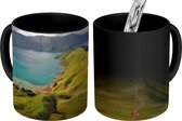 Magische Mok - Foto op Warmte Mok - Luchtfoto Marlborough Sounds - 350 ML - Uitdeelcadeautjes