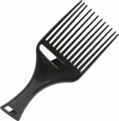 Afro Kam - Afro Comb - Styling Pik Afro Comb - Zwart