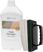 JoJo Living Teak cleaner - Teak reiniger - Teak schoonmaakmiddel - Teak onderhoud - Onderhoud voor teakhouten meubelen - 1000 ml