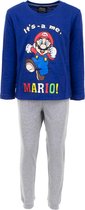 Super Mario pyjama blauw - Kinder pyjama - Mario pyjama - Slapen - Nachtkleding - Super Mario pyjama - Mario nachtkleding - Pyjama voor jongens - Pyjama voor meisjes