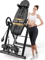 Opvouwbaar Inversie Tafel - Rugtrainer voor Home fitness - Stretching machine - zwart