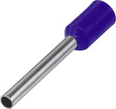 Vogt Verbindungstechnik 460508 Adereindhulzen 2.50 mm² Deels geïsoleerd Blauw 100 stuk(s)