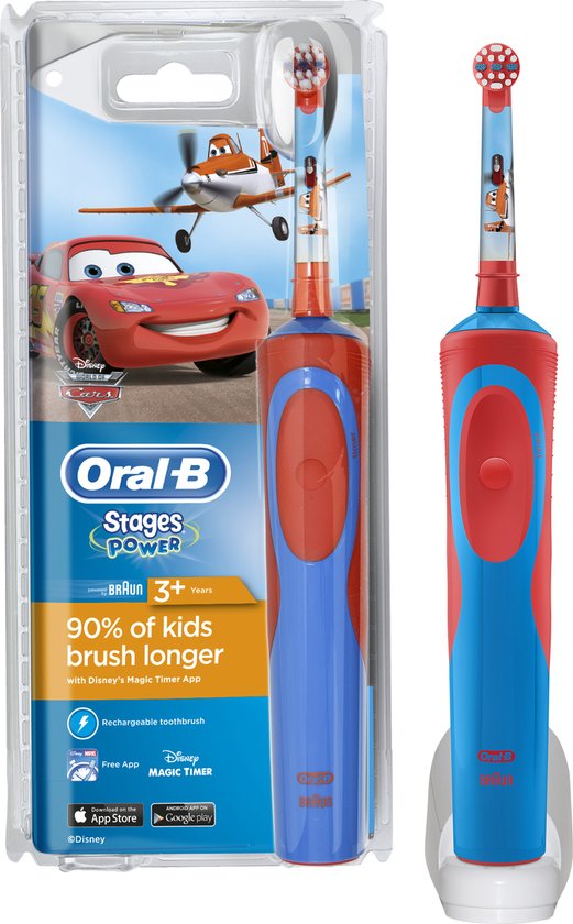 Oral-B Kids Vitality Kids Cars & Planes elektrische tandenborstel - Oral B