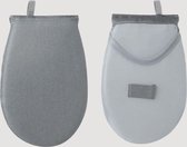 Mini strijkplank handschoen - mini strijkplank - op reis - grijs - gadget - draagbare strijkplank - vakantie