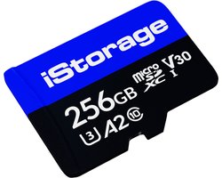 iStorage MicroSD Card 256GB - alleen te gebruiken met de iStorage datAshur SD flashdrive (module) - IS-FL-DSD-256