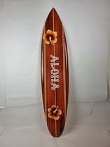 Aloha Bloemen Surfplank Surfboard - Decoratie - 150cm