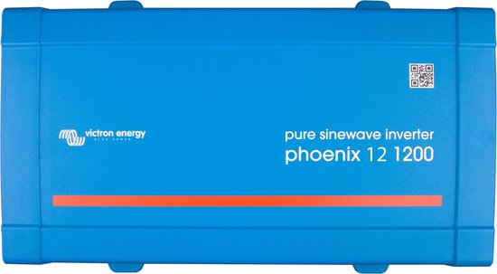 Victron Omvormer Phoenix 12/1200 VE. Direct IEC outlet