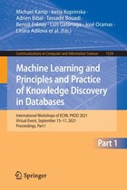 Machine Learning and Principles and Practice of Knowledge Discovery in Databases