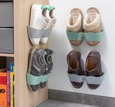 Schoenenhouder - set van 4 - Lijm Schoenenrek - eenvoudig monteren - schoenenkast
