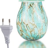 Eden Turkoois Oceaan Touch Electrische Wax Melt Aroma Lamp