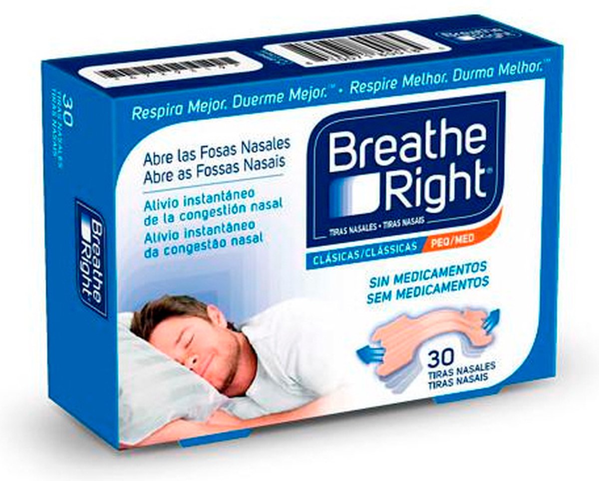 Breathe Right Small Nasal Strips 30u