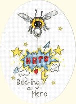 Bee-ing A Hero - Aida telpakket - Bothy Threads