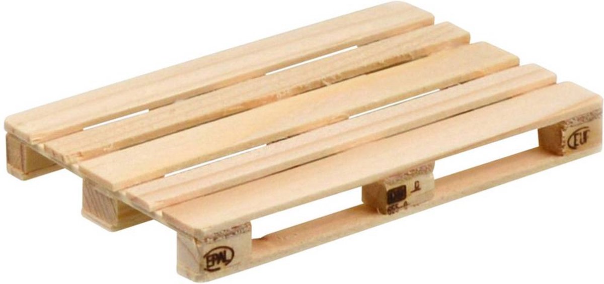 Carson Modelsport 500907608 - Europallet - Schaal 1:14 - 1 stuk