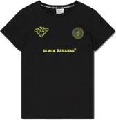 Black Bananas Monkey Shirt - Zwart - Maat XL