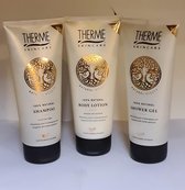 THERME 100%natural - shampoo, douche en body lotion - 3st.