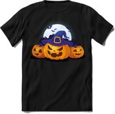 Halloween T-Shirt | Horror Liefhebber Kleding Kado Heren / Dames | Perfect Weerwolf , Monster , Vleermuis en Pompoen Cadeau Shirt | Grappige Zinnen, Spreuken en Teksten | Maat S