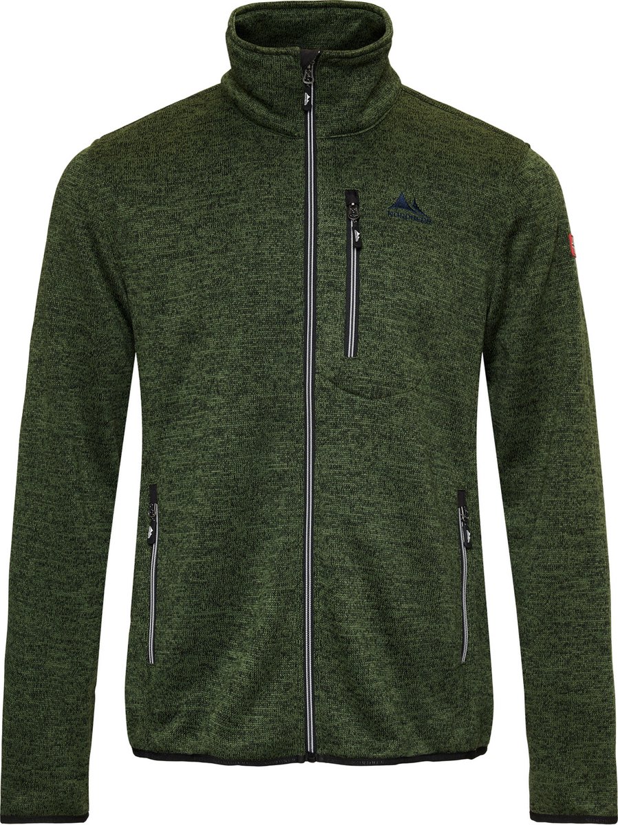 Nordberg Benjamin Fleece Vest Heren melange 3XL Groen