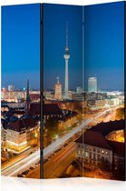 Vouwscherm - Berlin by night [Room Dividers]