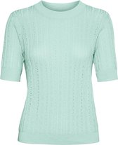 Vero Moda Trui Vmmorena 2/4 O-neck Blouse Ga Boo 10256474 Brook Green Dames Maat - XL