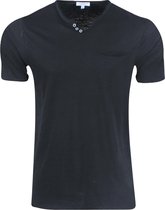 Consenso - Heren T-Shirt - Used Look - Zwart