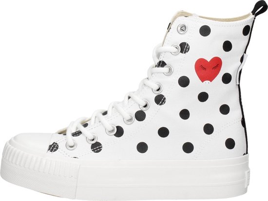 British Knights Kaya High Donna | Sneaker Platform Alte Nero, Suola Gomma, Tomaia Sintetica, Taglia 38 EU