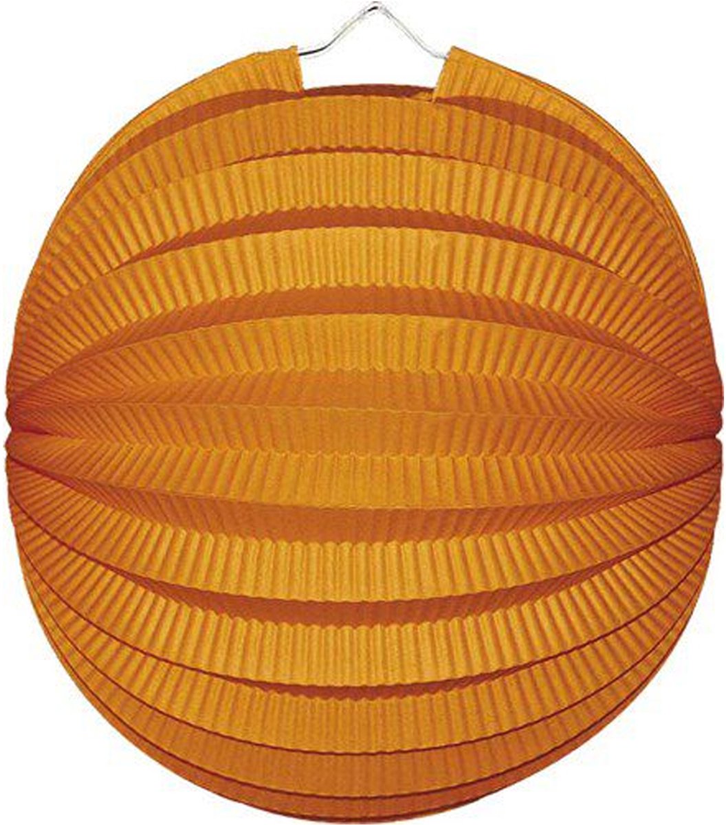 Oranje Lampion Bol 23cm