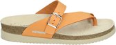 Mephisto HELEN SANDALBUCK - Volwassenen Dames slippers - Kleur: Oranje - Maat: 39