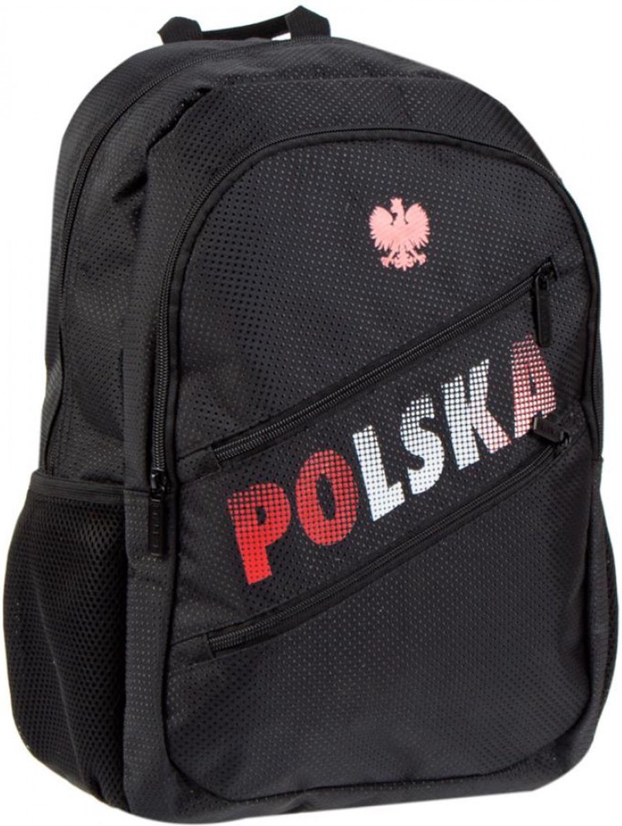 Starpak Polska rugzak | Poolse jeugdrugtas | Zwart