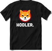 Shiba inu holder | Crypto ethereum kleding Kado Heren / Dames | Perfect cryptocurrency munt Cadeau shirt Maat M