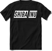 Shiba inu T-Shirt | Shib Crypto ethereum kleding Kado Heren / Dames | Perfect cryptocurrency munt Cadeau shirt Maat 3XL