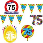 75 jaar Verjaardag Versiering Happy Party XL