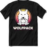 Saitama Wolfpack T-Shirt | Saitama Inu Wolfpack Crypto Ethereum kleding Kado Heren / Dames | Perfect Cryptocurrency Munt Cadeau Shirt Maat XL