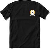 Saitama Mini Logo T-Shirt | Saitama Inu Wolfpack Crypto Ethereum kleding Kado Heren / Dames | Perfect Cryptocurrency Munt Cadeau Shirt Maat XL