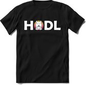 HODL Saitama T-Shirt | Saitama Inu Wolfpack Crypto Ethereum kleding Kado Heren / Dames | Perfect Cryptocurrency Munt Cadeau Shirt Maat 3XL