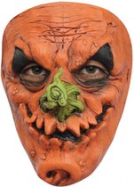 Masker Pumpkin 4 voor volwassenen | Halloween | Griezel | Eng