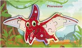 Houten Dinosaurus Puzzel - Pterosaur - Speelgoed